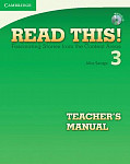 Read This! 3 Teacher's Manual with Audio CD