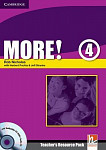 More! 4 Teacher's Resource Pack with Testbuilder CD-ROM / Audio CD