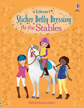 Usborne Sticker Dolly Dressing At the Stables