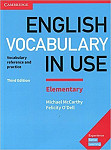 English Vocabulary in Use (3rd edition) Elementary Book with Answers Vocabulary Reference and Practice