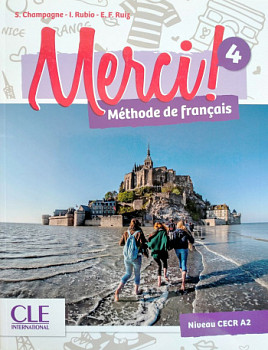 Merci! 4 Livre de l'eleve + DVD-ROM