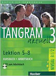 Tangram aktuell 3 Lektion 5-8 Kursbuch + Arbeitsbuch mit Audio-CD zum Arbeitsbuch