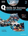 Q Skills for Success Reading and Writing (2nd Edition) 2 Student Book with iQ Online