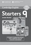 Cambridge Young Learners English Tests 9 Starters Answer Booklet