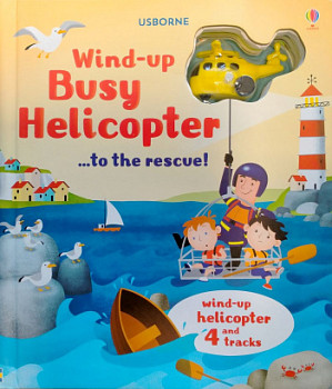 Usborne Wind-Up Busy Helicopter to The Rescue