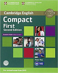 Compact First (2nd edition) Student's Book without Answers with CD-ROM and Workbook without Answers with Audio