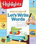 Highlights Write-on Wipe-off Fun Let's Write Words