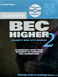 Cambridge BEC Higher 2 Student's Book with Answers and Audio CD