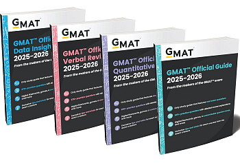 GMAT Official Guide 2025-2026 Bundle Books + Online Question Bank