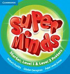 Super Minds  Starter, Level 1 and Level 2 Posters (Set of 15)