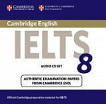 Cambridge IELTS 8 Audio CDs (Лицензионная копия)