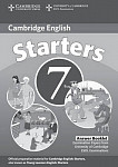 Cambridge Young Learners English Tests 7 Starters Answer Booklet