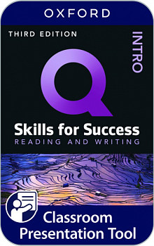 Q Skills for Success Reading and Writing (3rd Edition) Intro Classroom Presentation Tool