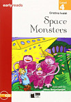 Earlyreads 4 Space Monsters and Audio CD Pack