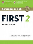 Cambridge English First 2 Student's Book Without Answers