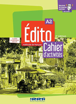 Edito A2 Cahier d'activites + numerique edition 2022