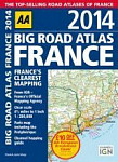 France: Big Road Atlas France 2014