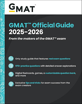 GMAT Official Guide 2025-2026 Book + Online Question Bank