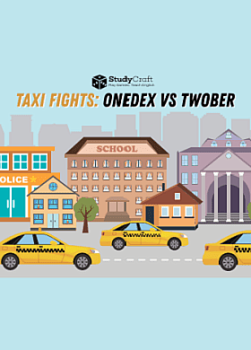 Настольная игра Taxi fights Onedex vs Twober