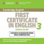 Cambridge First Certificate in English 3 Audio CDs (Лицензионная копия)