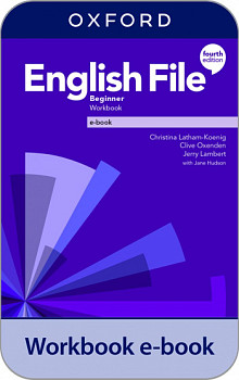 English  File (4th edition) Beginner Workbook Book e-Book