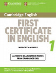 Cambridge First Certificate in English 1 Student's Book without Answers
