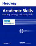 Headway Academic Skills Reading, Writing and Study Skills 2 Teacher's Guide with Tests CD-ROM