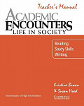 Academic Encounters: Life in Society Teacher's Manual