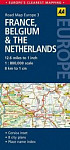France, Belgium & the Netherlands ( Road Map Europe 3)