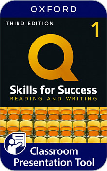 Q Skills for Success Reading and Writing (3rd Edition) 1 Classroom Presentation Tool