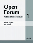 Open Forum 1 Answer Key and Test Booklet