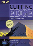 New Cutting Edge Upper-Intermediate Students Book and CD-ROM Pack