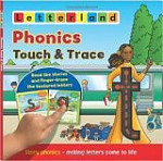 Phonics Touch and Trace мультисенсорная книга про буквы