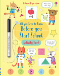 Usborne Wipe-Clean All You Need to Know Before You Start School Activity Book