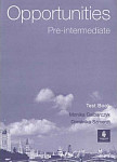 Opportunities Pre-Intermediate Test Book