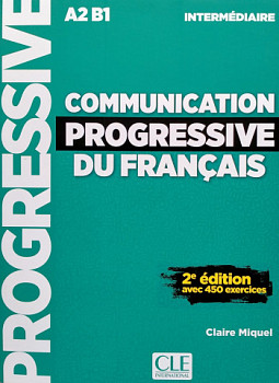 Communication Progressive du Francais 2eme edition Intermediaire A2-B1 Livre + CD Audio