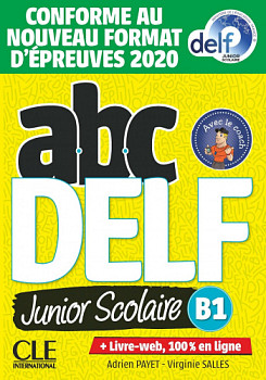 ABC DELF Junior scolaire B1 Livre + DVD + web