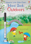 Usborne Little Wipe-Clean Word Book Outdoors