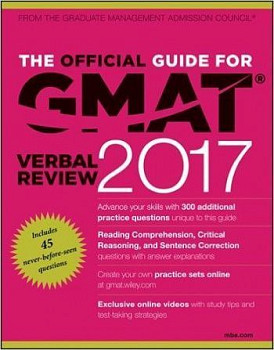 The Official Guide for GMAT Verbal Review 2017 with Online Question Bank and Exclusive Video