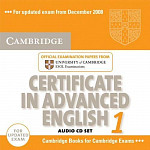 Cambridge Certificate in Advanced English 1 Audio CDs (Лицензионная копия)
