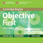 Objective First (4th edition) Class Audio CDs