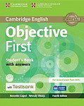 Objective First (4th edition) Student's Book with Answers and CD-ROM + Testbank