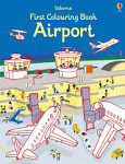 Usborne First Colouring Book Airport