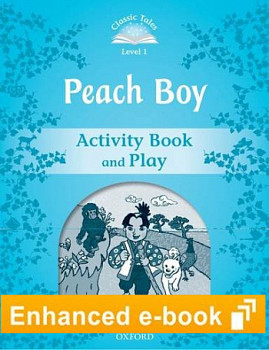 Classic Tales Level 1 Peach Boy Activity Book and Play e-Book