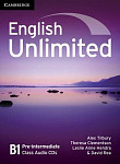 English Unlimited B1 Pre-Intermediate Class Audio CDs