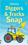 Usborne Trucks and Diggers Snap Cards