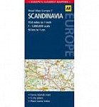 Scandinavia (Road Map Europe 7)