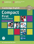 Compact First (2nd edition) Student's Book without Answers with CD-ROM