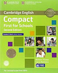 Compact First for Schools (2nd edition) Student's Book without Answers with CD-ROM and Workbook without Answers with Audio
