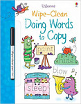 Usborne Wipe-Clean Doing Words to Copy
